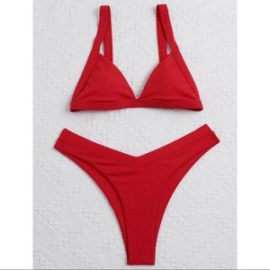 NWT Cute Red Bikini